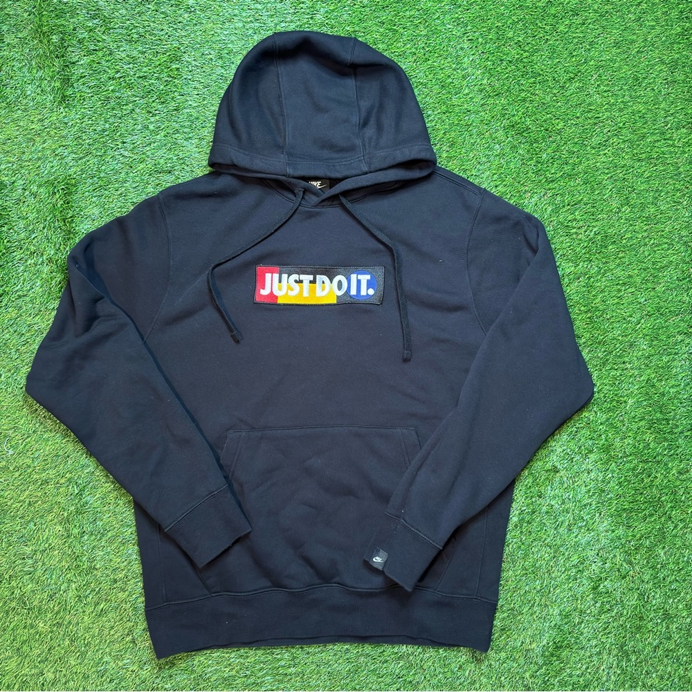 Nike Just Do It box logo hoodie